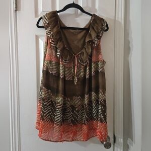 3x sleeveless blouse